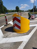 Ukazatel směru - demontáž a náhrada za tlumič nárazu